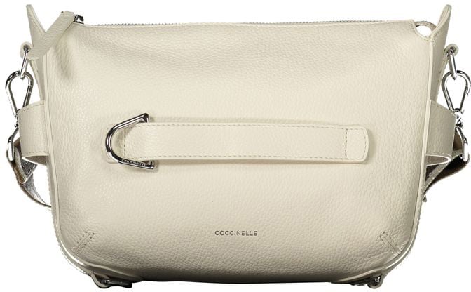 Coccinelle Coccinelle Bianco Leather Women Handbag Wit