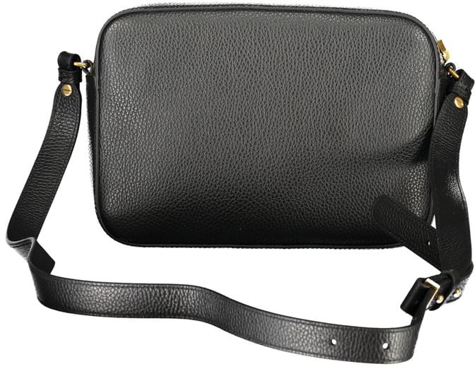 Coccinelle Coccinelle Black Leather Women Bag Zwart