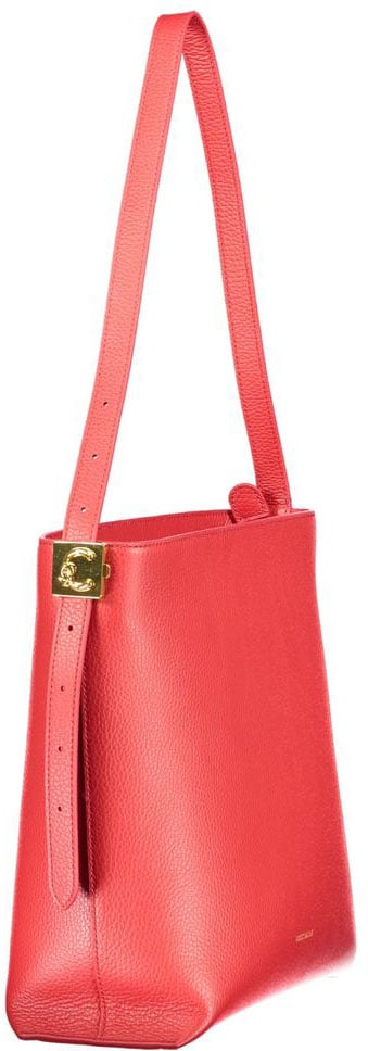 Coccinelle Rosso Leather Woman Handbag Rood
