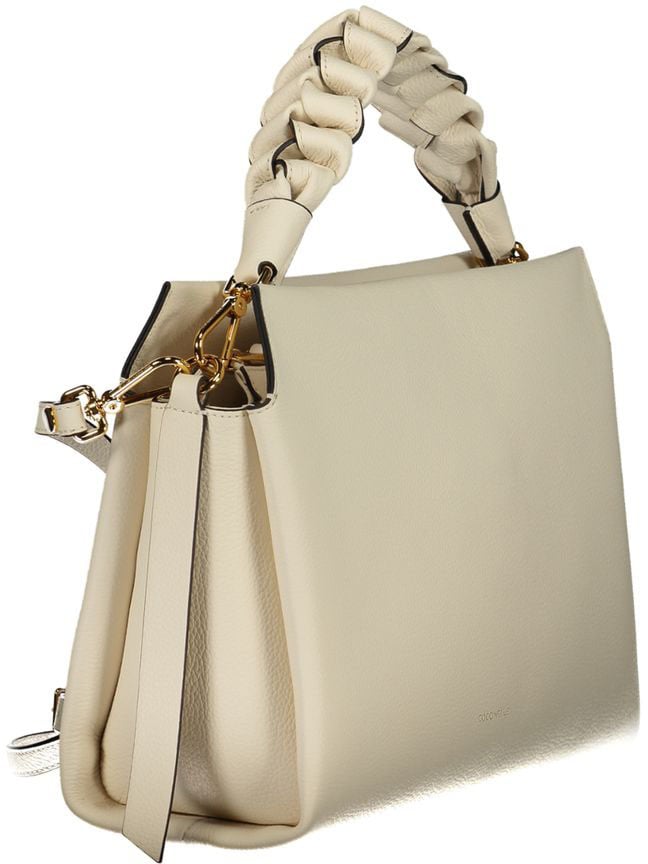 Coccinelle Coccinelle Bianco Leather Women Handbag Wit