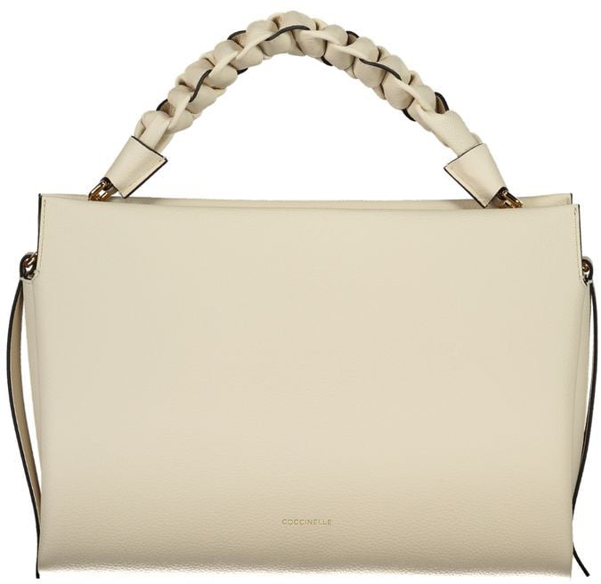 Coccinelle Coccinelle Bianco Leather Women Handbag Wit
