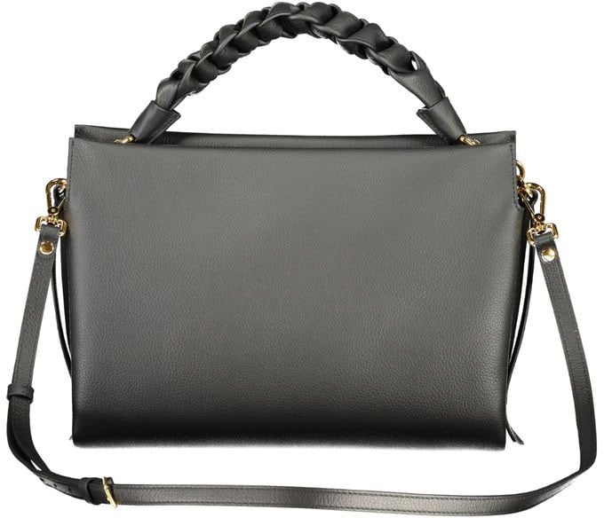 Coccinelle Coccinelle Nero Pelle Women Handbag Zwart
