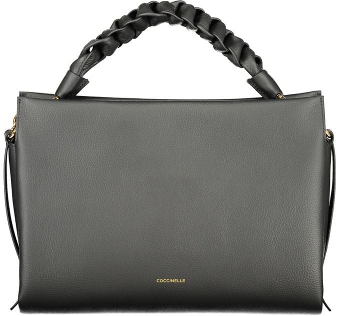 Coccinelle Coccinelle Nero Pelle Women Handbag Zwart