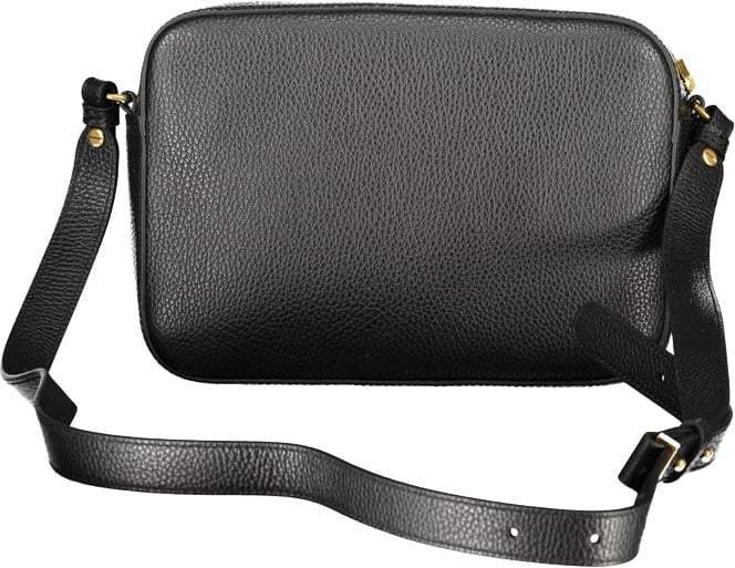 Coccinelle Black Leather Women Bag Zwart