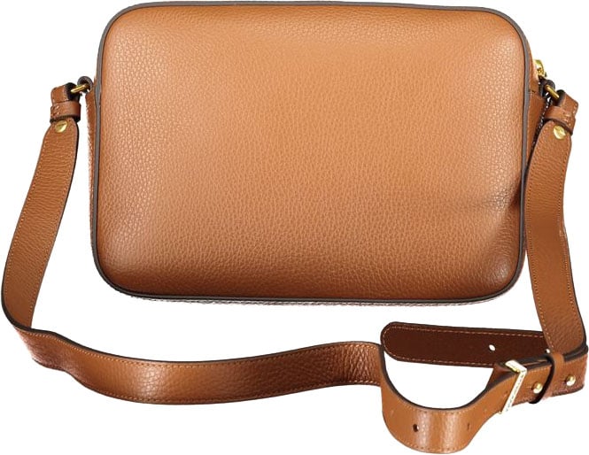 Coccinelle Marrone Leather Women Bag Bruin