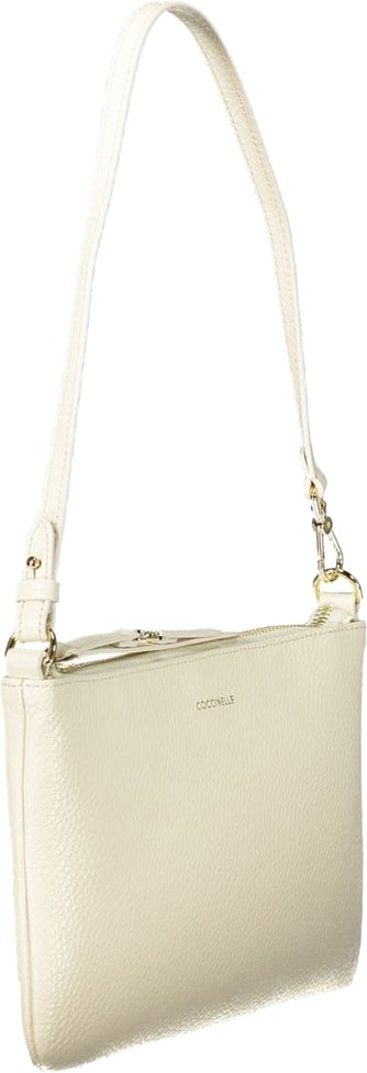 Coccinelle Bianco Pelle Women Handbag Wit