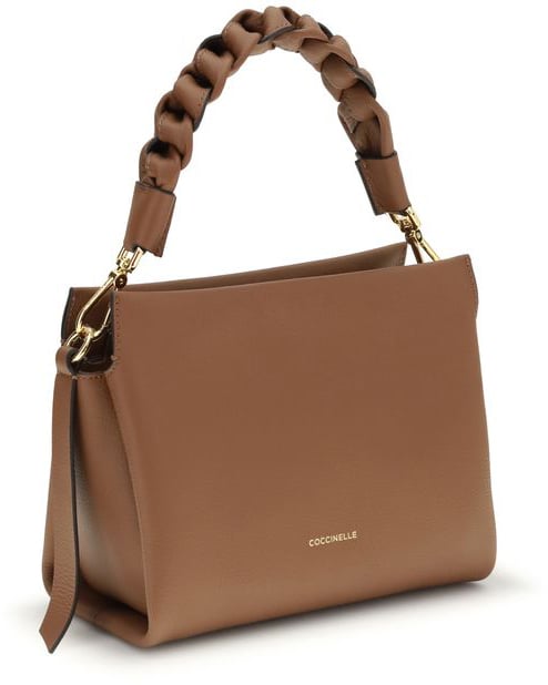 Coccinelle Coccinelle Beige Calf Leather Bos Taurus Handbag Beige