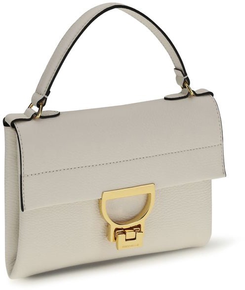 Coccinelle Coccinelle Beige Calf Leather Bos Taurus Handbag Beige