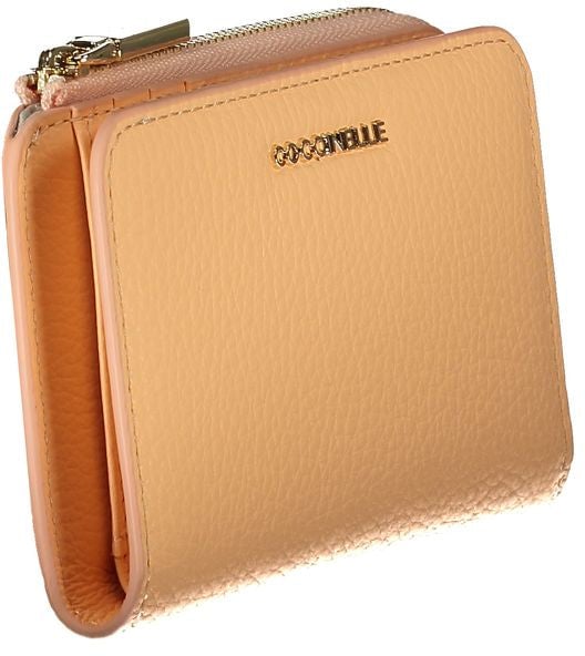 Coccinelle Coccinelle Arancione Leather Women Wallet Oranje