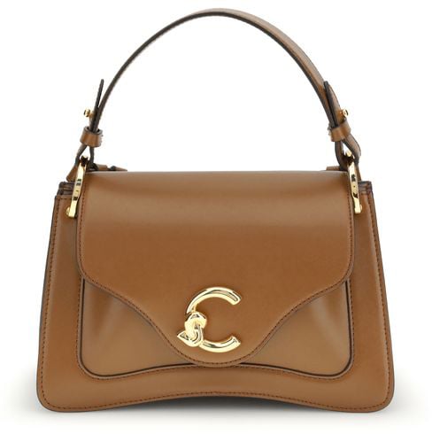 Coccinelle Coccinelle Brown Calf Leather Bos Taurus Handbag Bruin