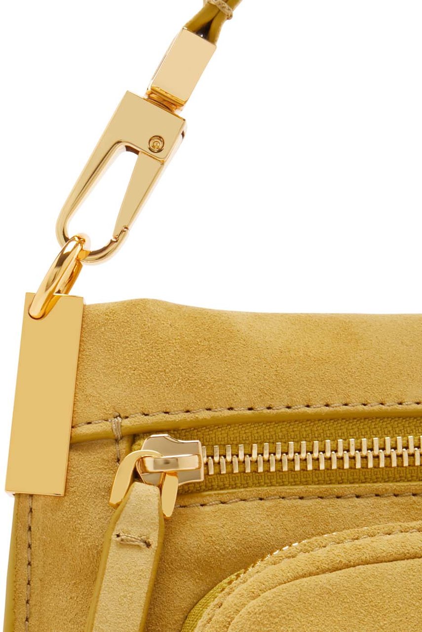 Coccinelle Hyle Suède Handtas Geel