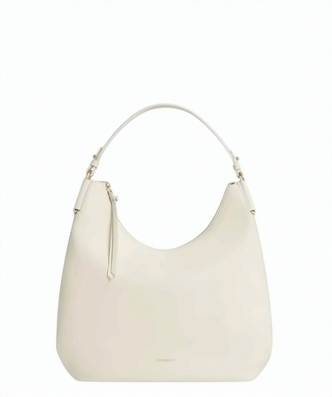Coccinelle Leather Adjustable Strap Zip Shoulder Bag Wit
