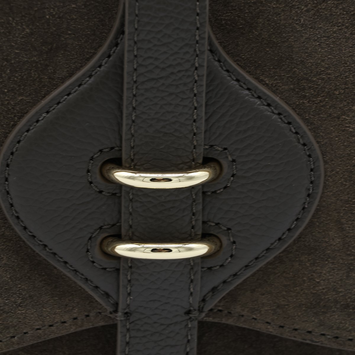 Coccinelle Structured Black Bag with Flap Closure Zwart