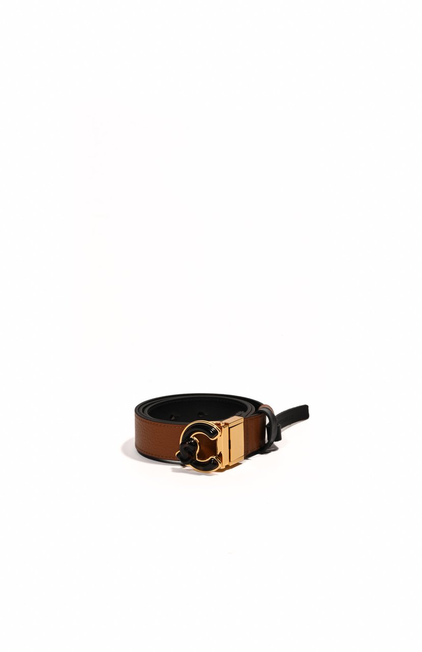 Coccinelle Belts Noircognac Zwart