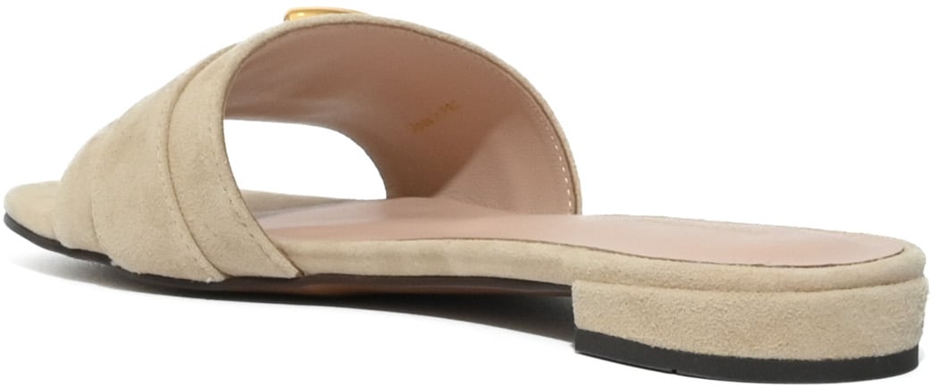 Coccinelle Flat Shoes Sandshell Beige