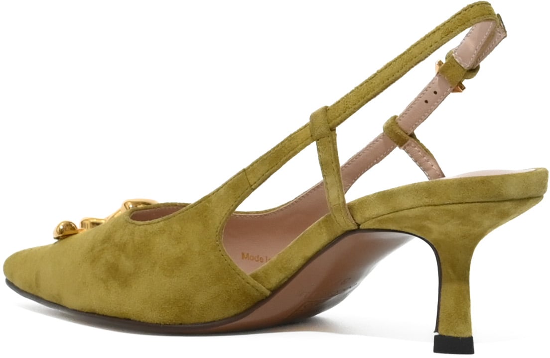 Coccinelle Sandals Seagrass Donkergroen