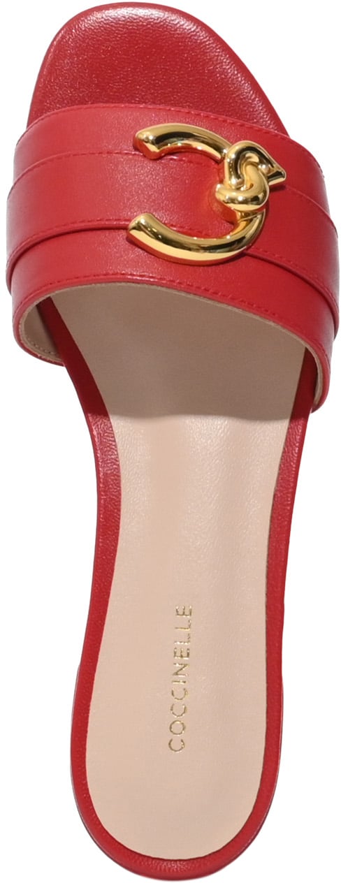 Coccinelle Flat Shoes Scarlet Rood