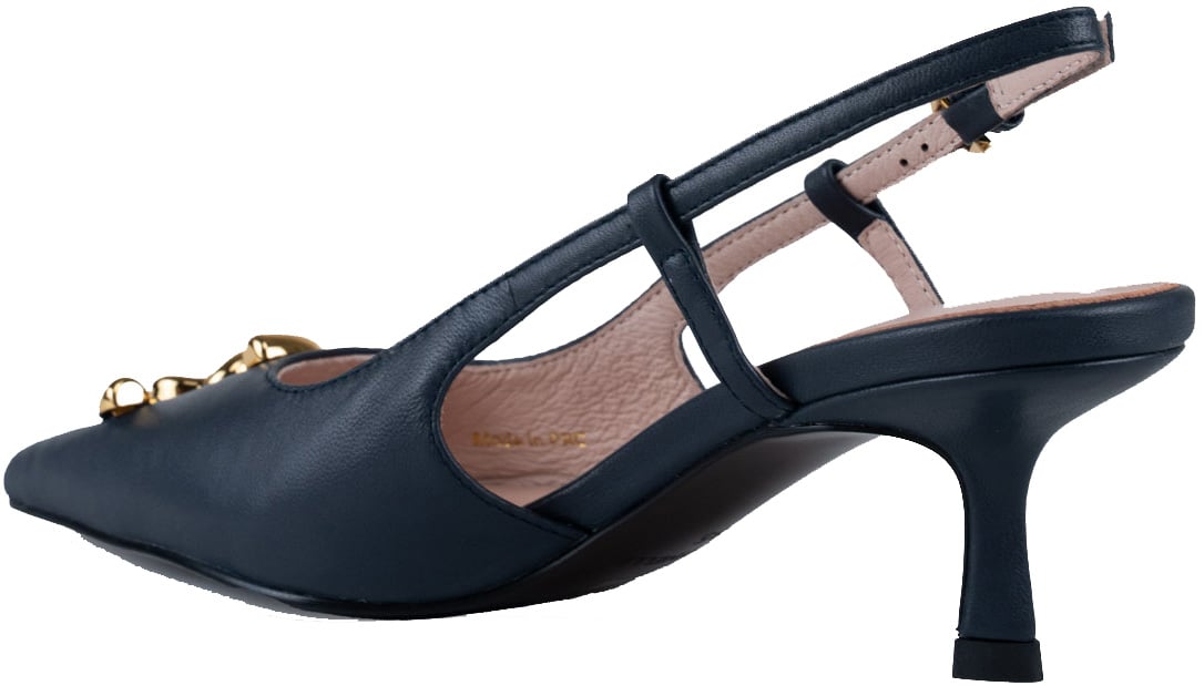 Coccinelle With Heel Blue Blauw