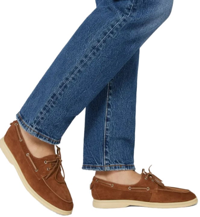 Coccinelle Flat Shoes Brandy Bruin