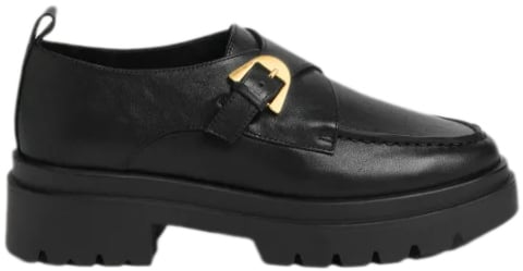 Coccinelle Flat Shoes Black Zwart