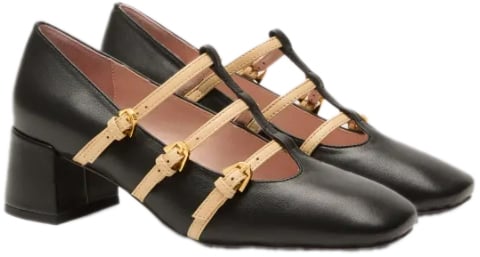 Coccinelle With Heel Black Zwart