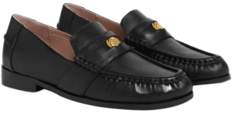 Coccinelle Flat Shoes Black Zwart