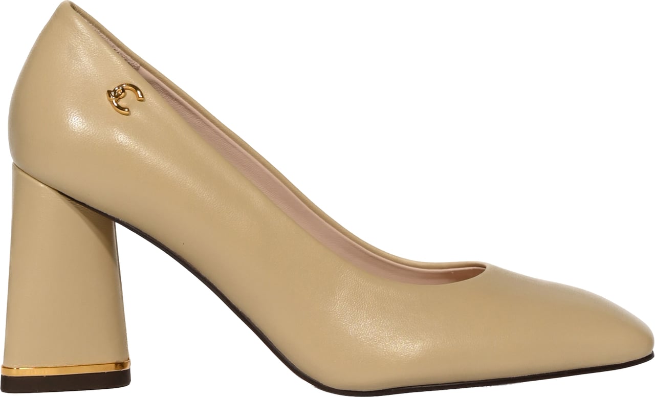 Coccinelle With Heel Sandshell Beige