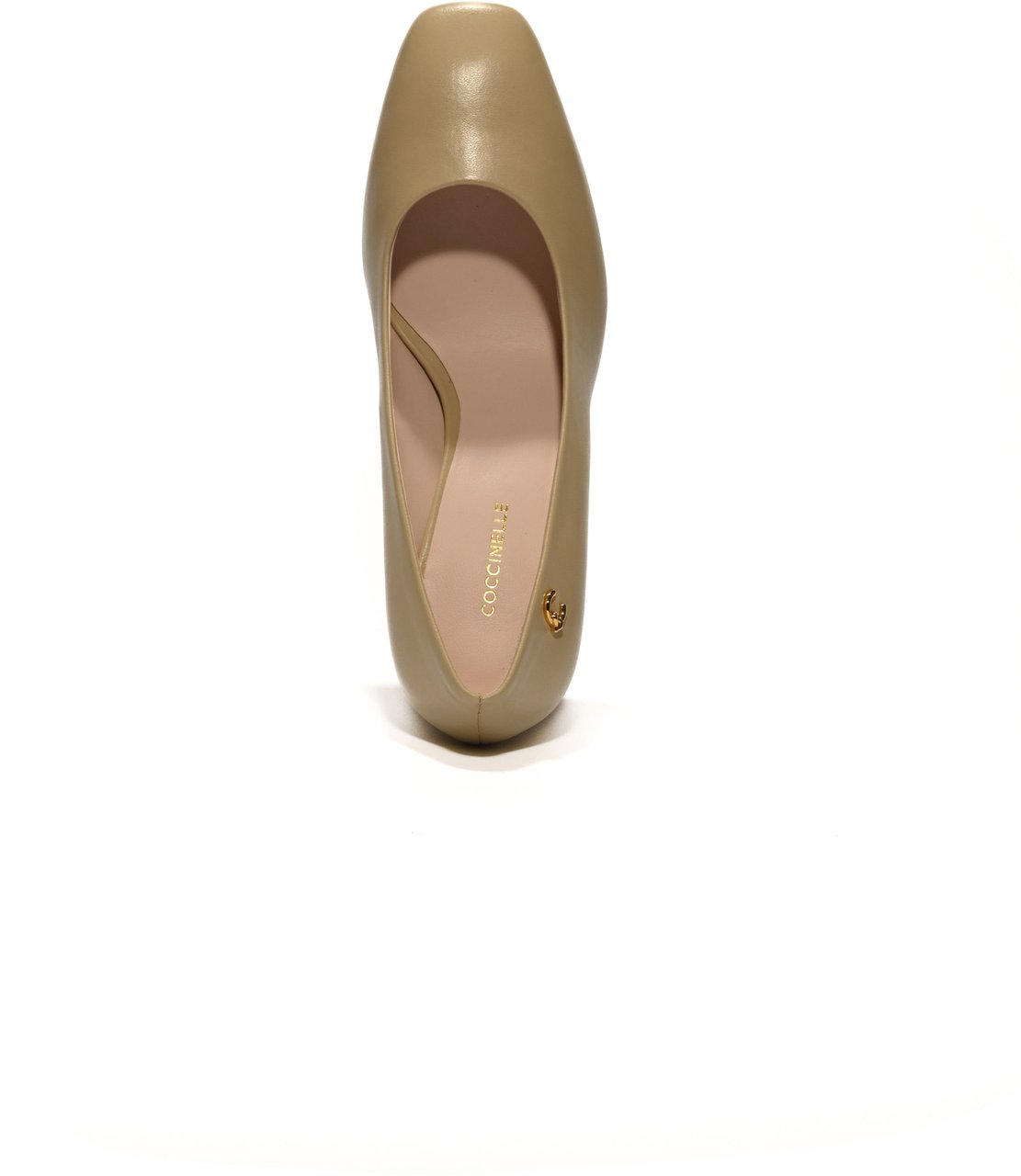 Coccinelle With Heel Sandshell Beige