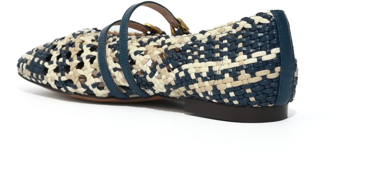 Coccinelle Flat Shoes Multi Deep Blue Divers
