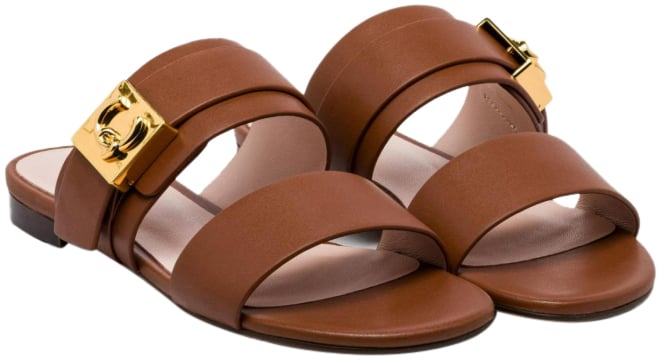 Coccinelle Sandals Brandy Bruin