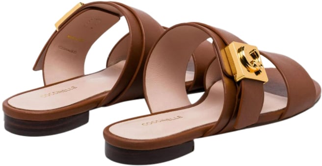 Coccinelle Sandals Brandy Bruin