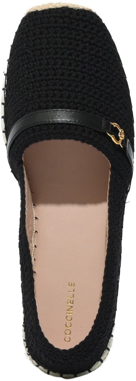 Coccinelle Flat Shoes Black Zwart