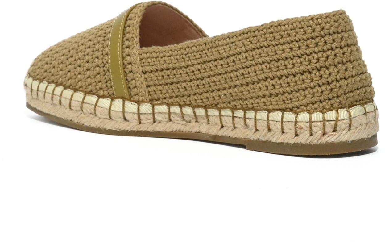 Coccinelle Flat Shoes Seagras/Seagras Taupe