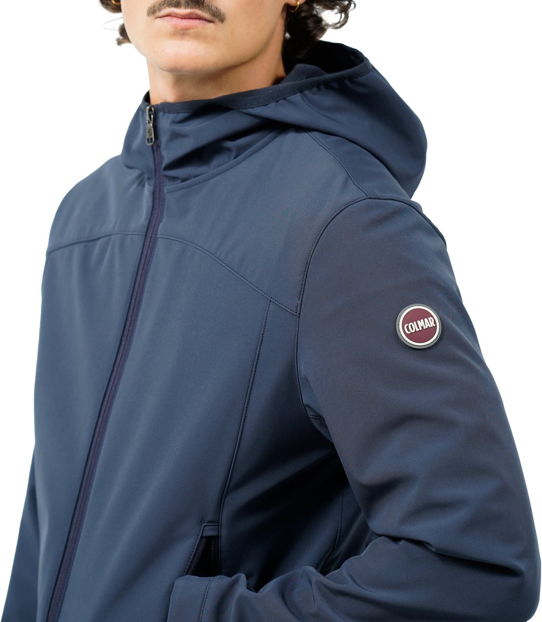 Colmar Originals Jas Met Capuchon Blauw