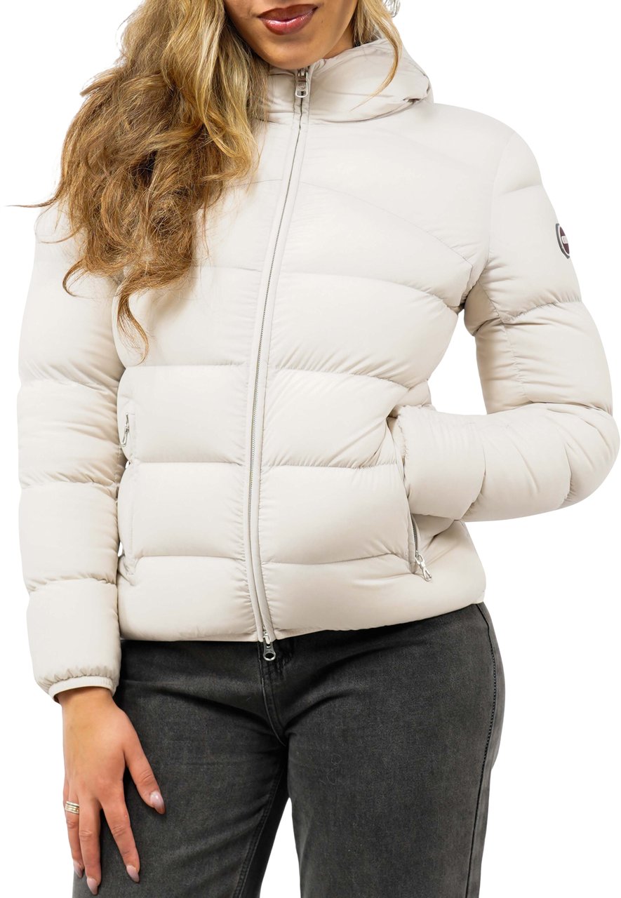 Colmar Originals Stretch Jas Met Capuchon Beige