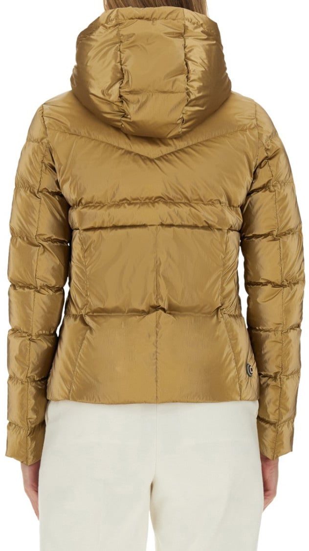 Colmar Originals Fitted Down Jacket With Hood Neutraal