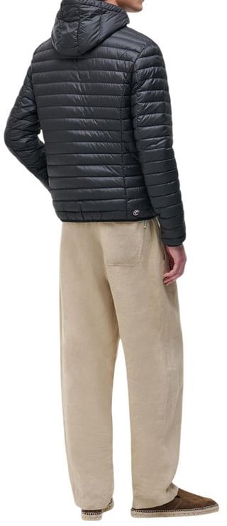 Colmar Originals Black Polyamide Full-Length Jacket Zwart