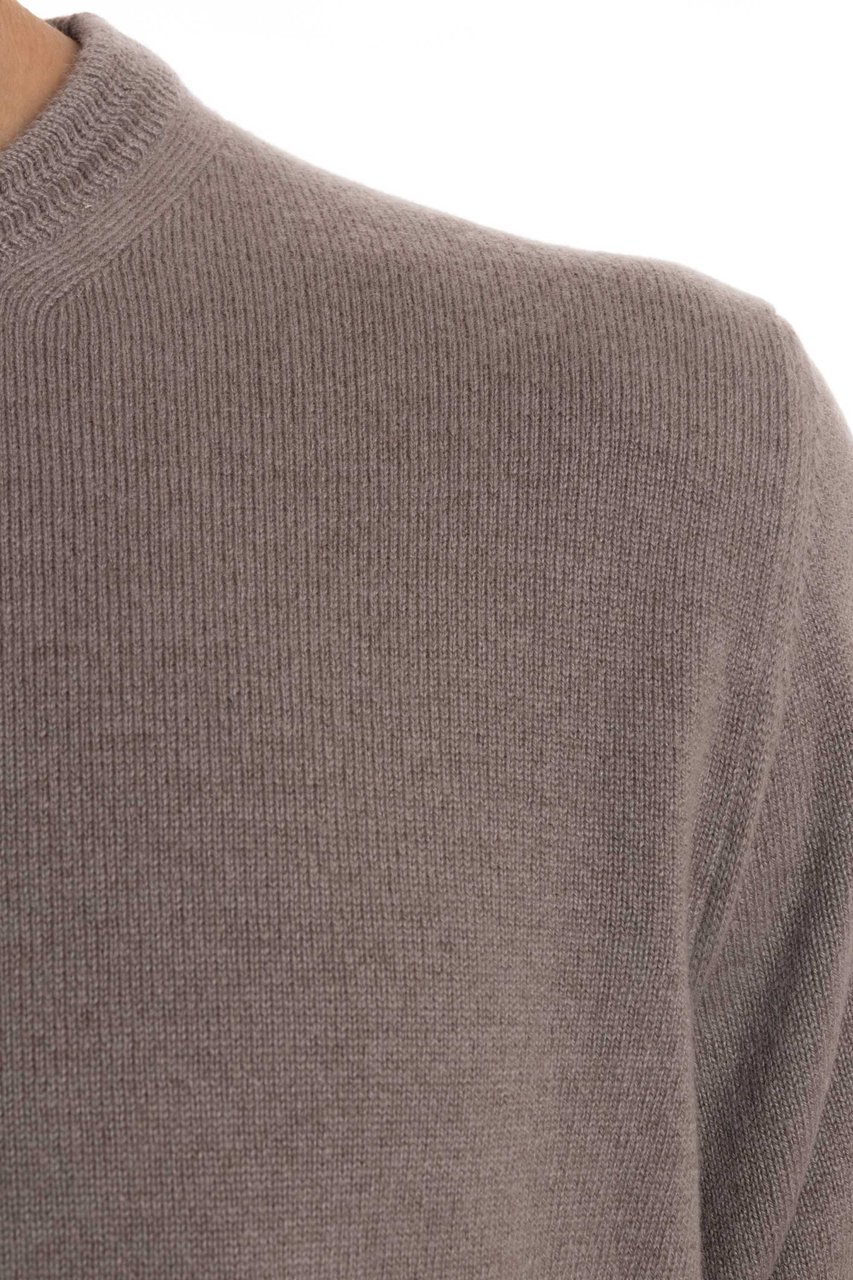 COLOMBO Kid Cashmere Crewneck Sweater Roze