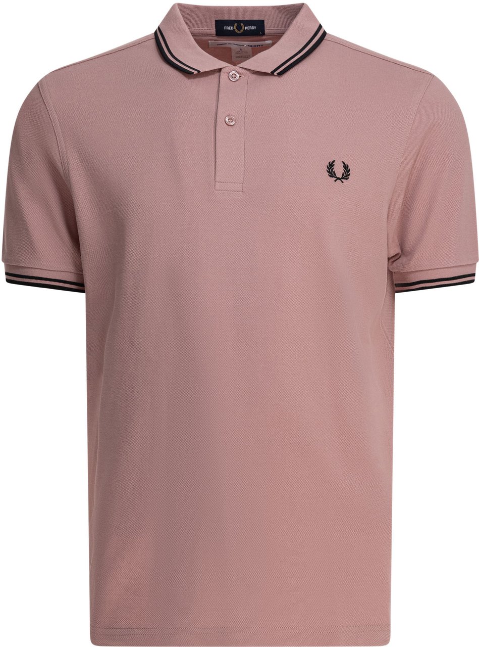 Comme des Garçons Homme "CDG Fred Perry" polo shirt Roze