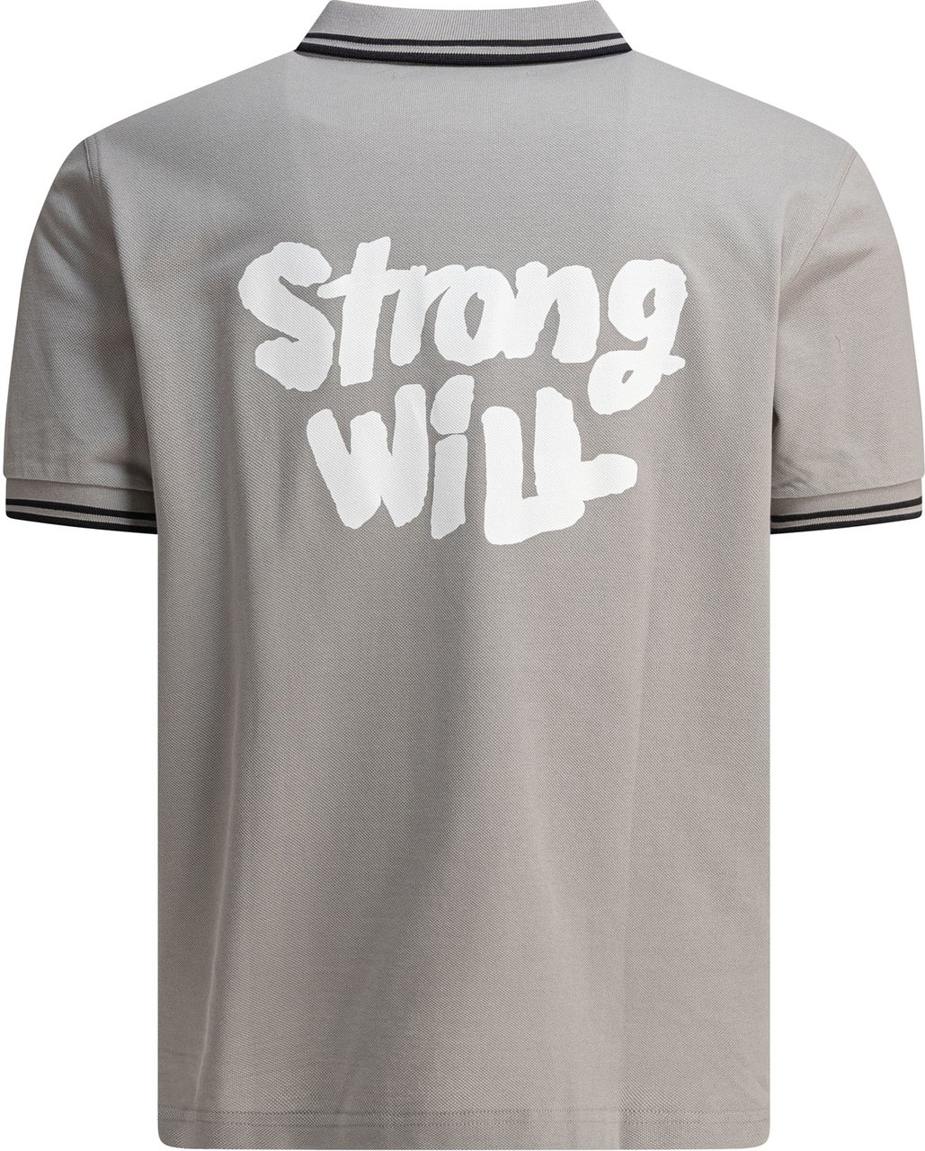 Comme des Garçons Homme "CDG Strong Will" Polo shirt Grijs