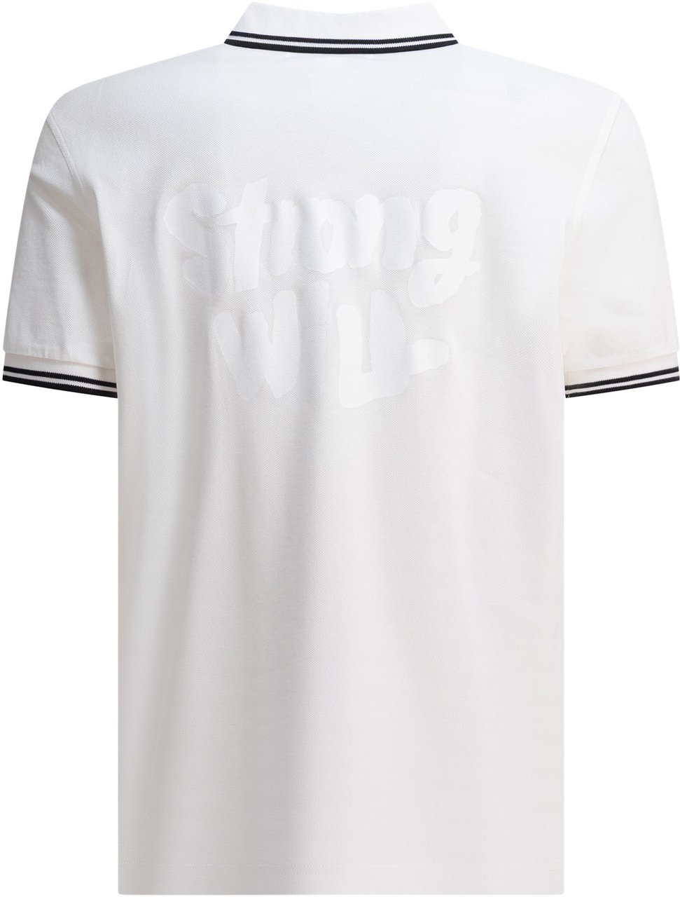 Comme des Garçons Homme "CDG Strong Will" Polo shirt Wit