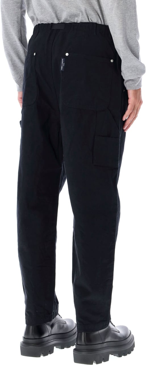 Comme des Garçons Homme Belted Pant Nero Zwart