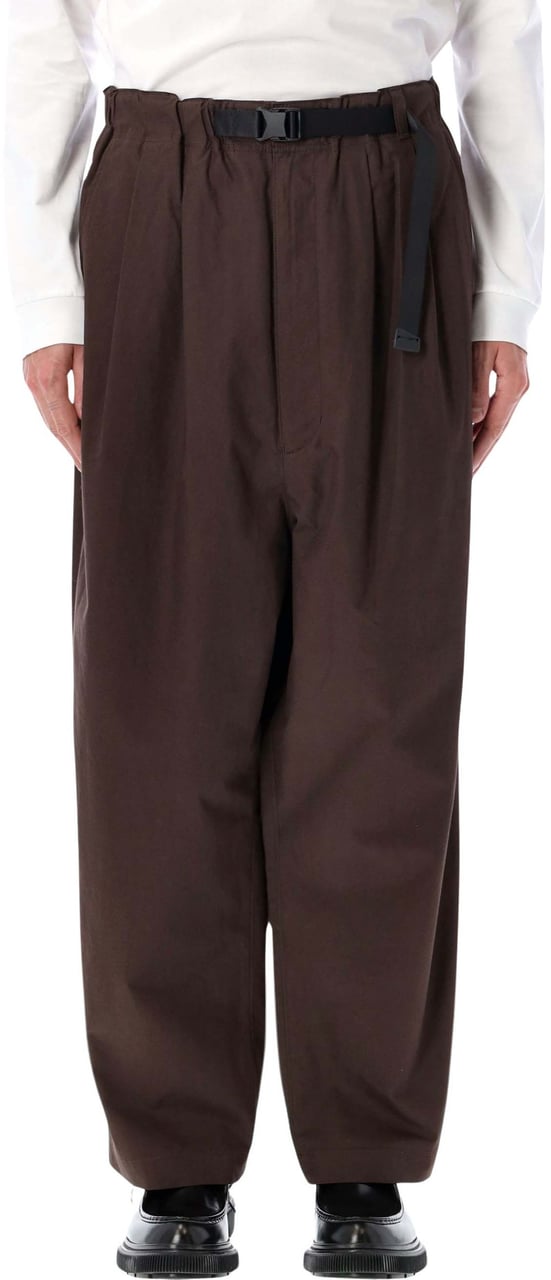 Comme des Garçons Homme Belted Pant Marrone Bruin