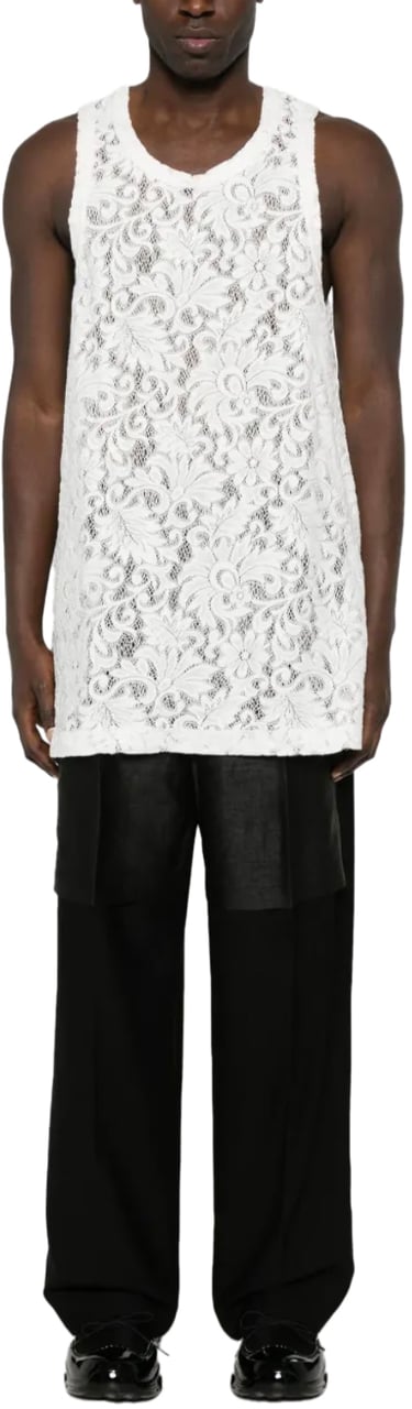 Comme des Garçons Homme T-shirt Off White Wit