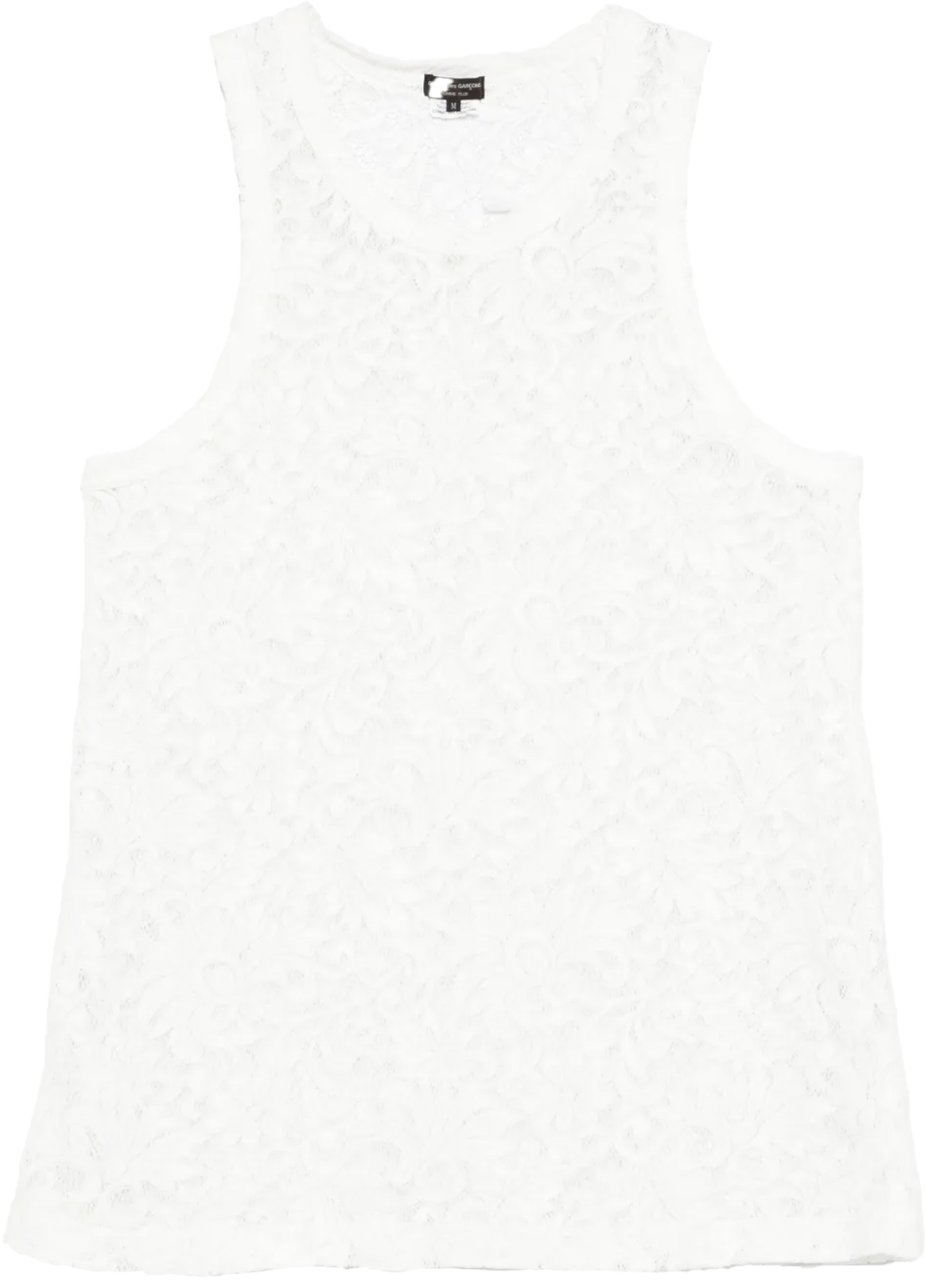 Comme des Garçons Homme T-shirt Off White Wit