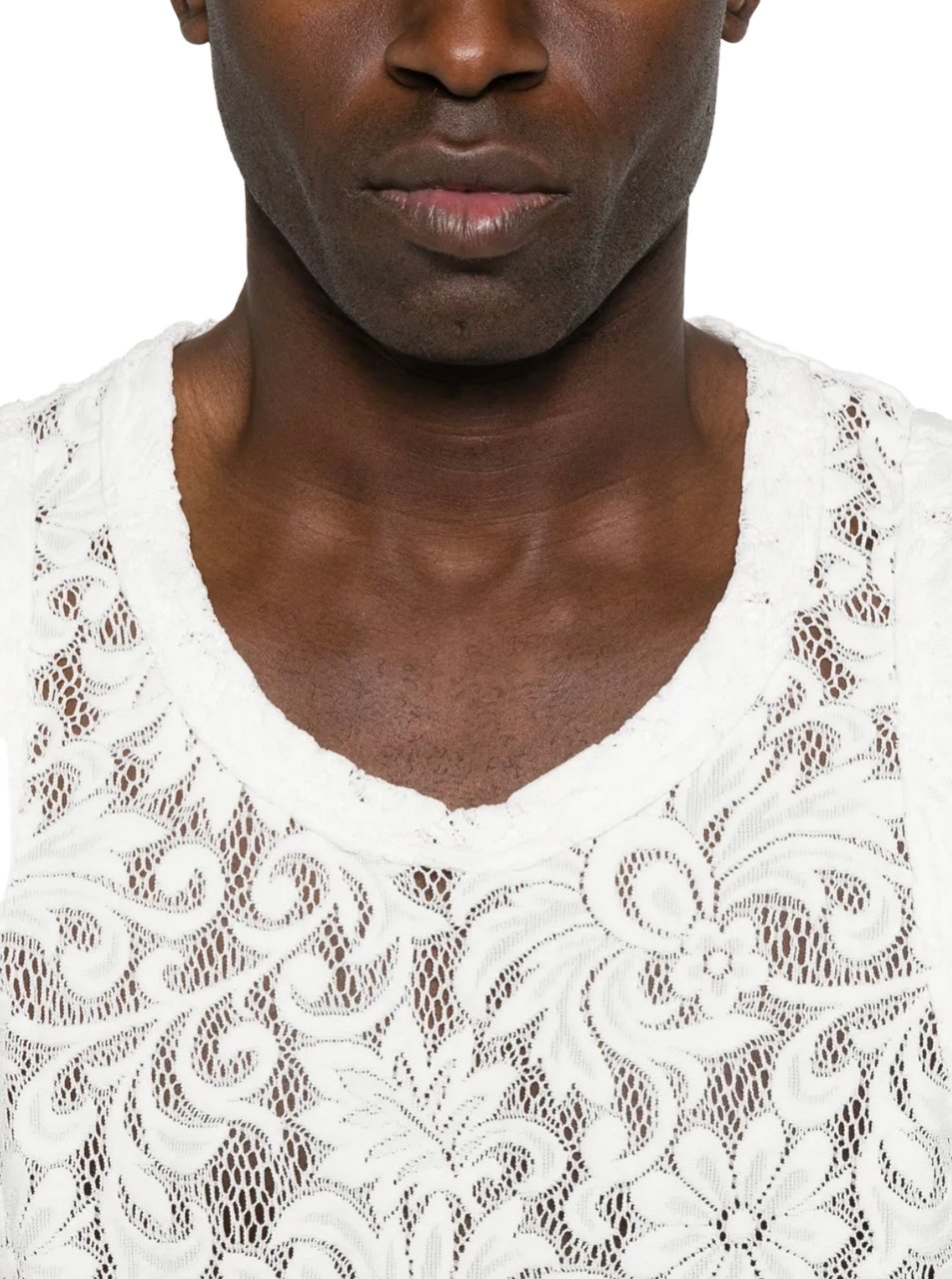 Comme des Garçons Homme T-shirt Off White Wit
