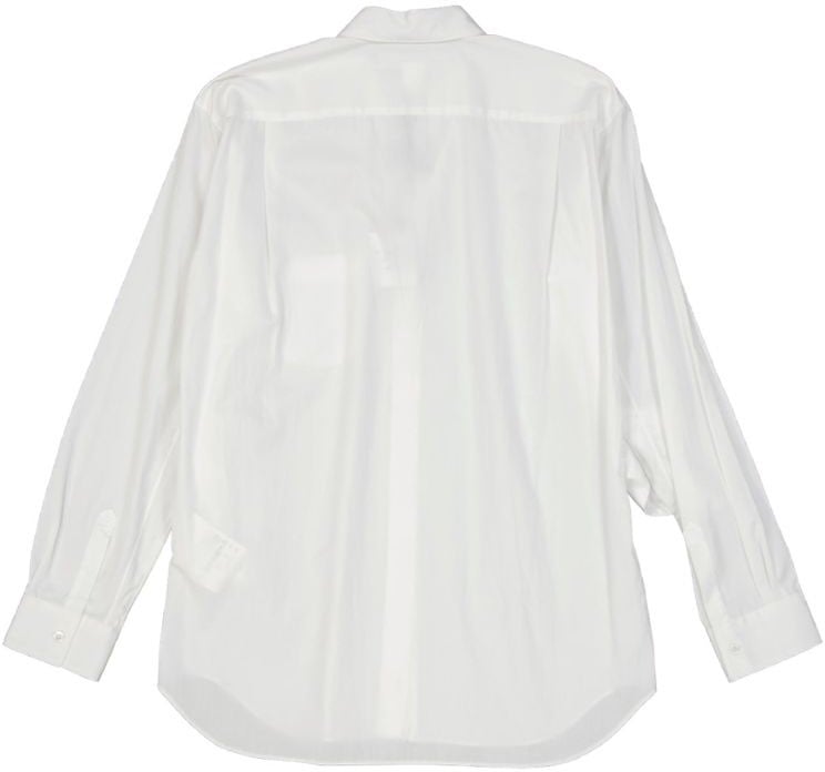 Comme des Garçons Comme Des Garçons White Cotton Dress Shirt Wit
