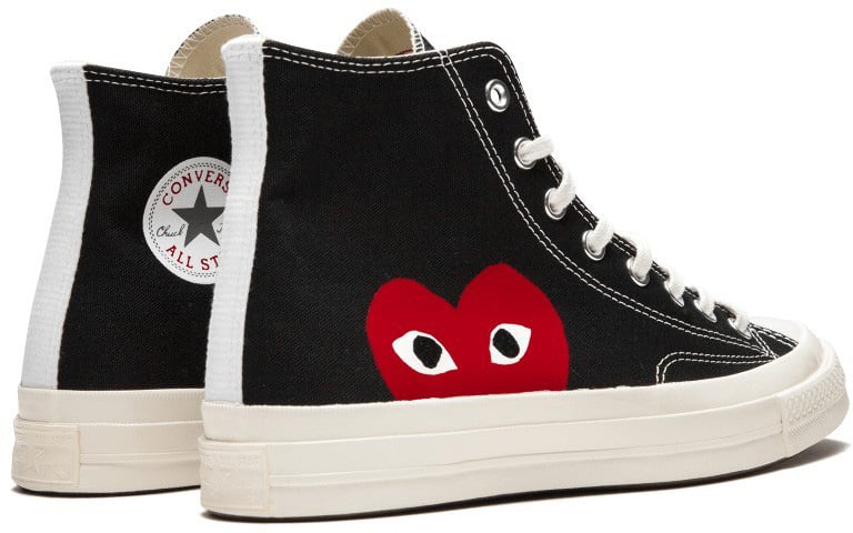 Comme des Garçons Converse Comme des Garçons Noir Haute Zwart