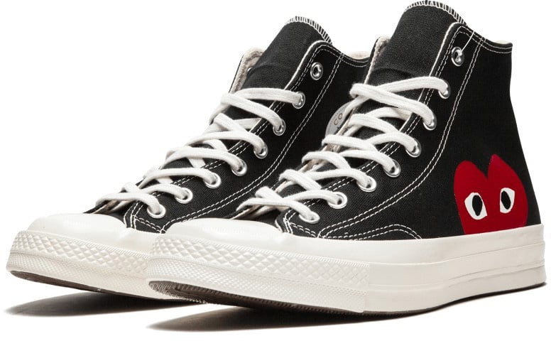 Comme des Garçons Converse Comme des Garçons Noir Haute Zwart
