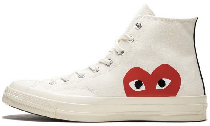 Comme des Garçons Converse Comme des Garçons Blanche Haute Wit